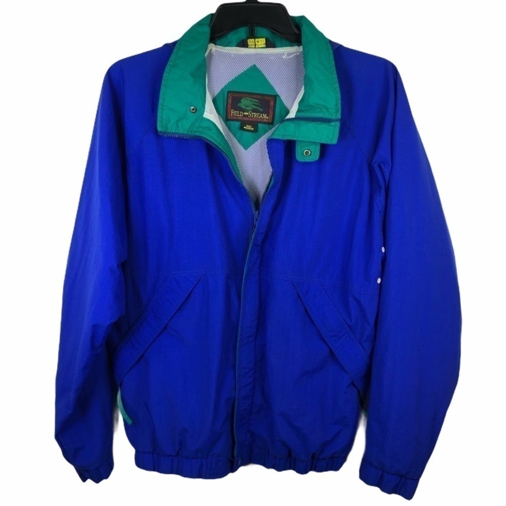 Vintage Field & Stream Zip Up Rain Jacket